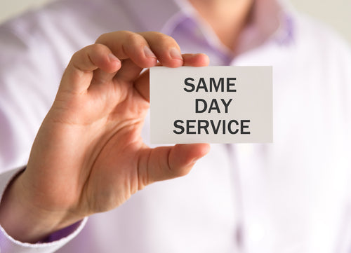 Restricted Urgent Service (Same-Day Processing)