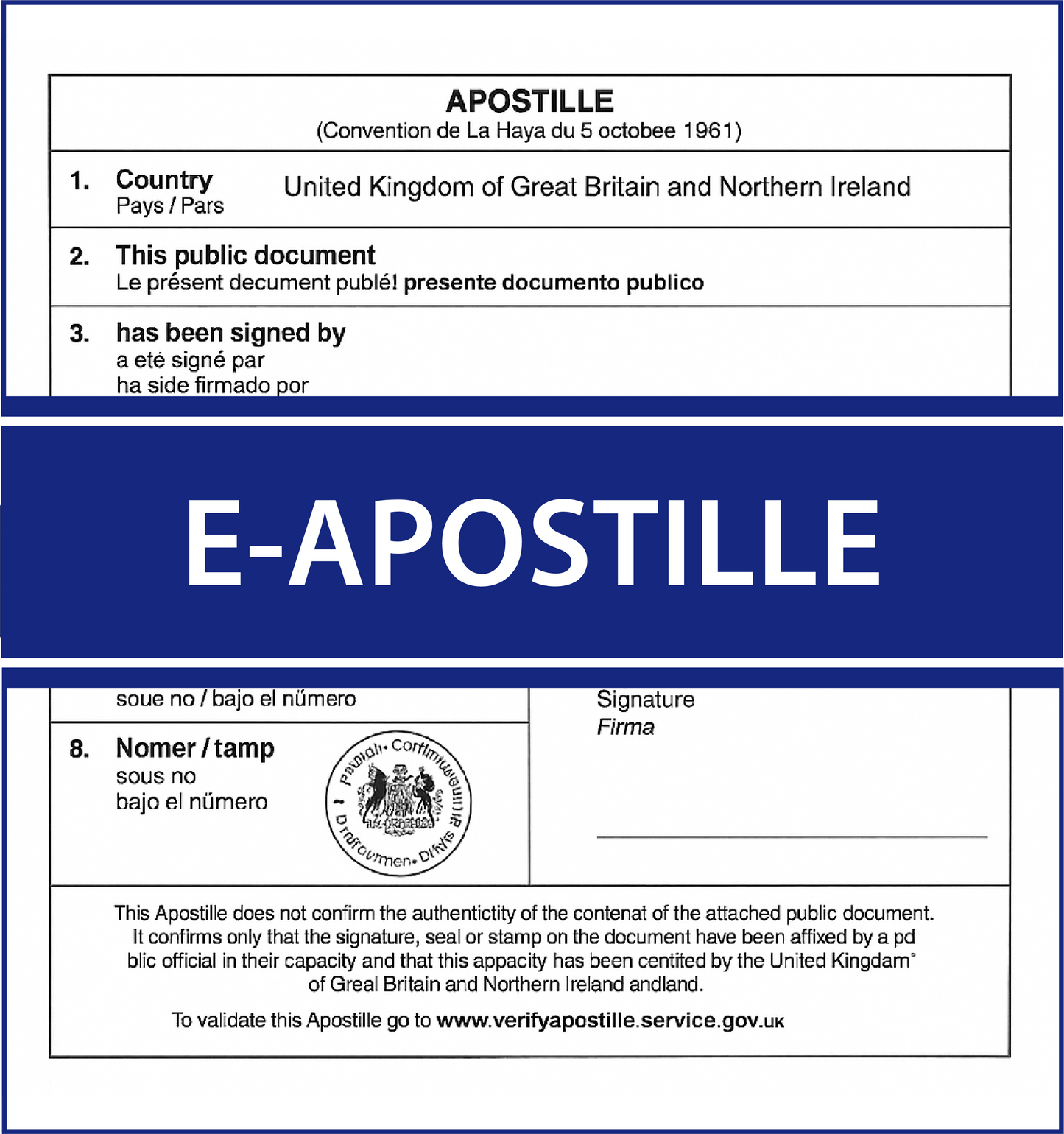 E-Apostille and Electronic Certification