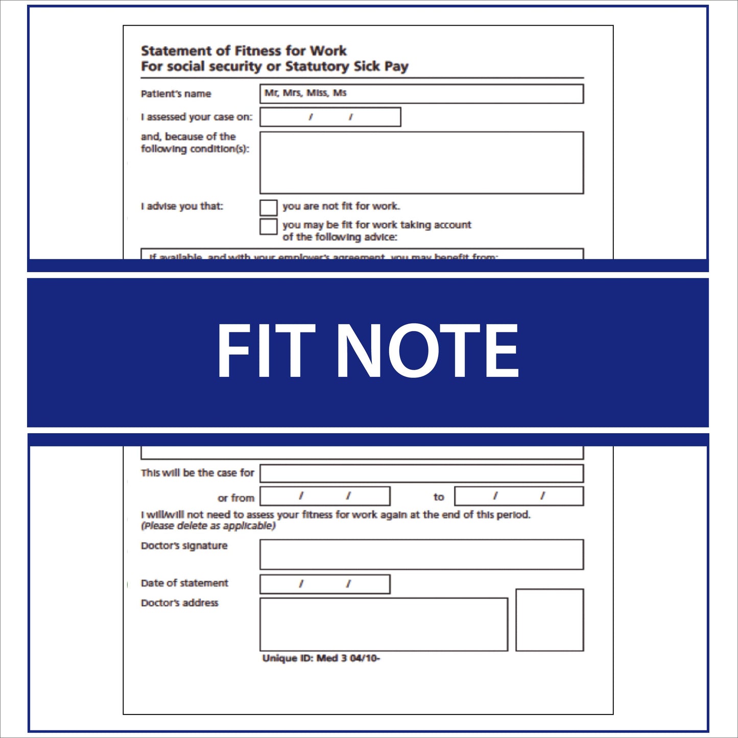 Fit note