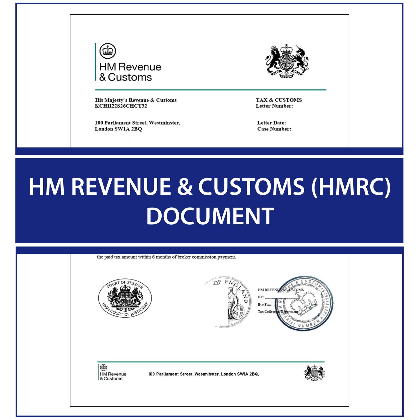 HM Revenue and Customs (HMRC) document