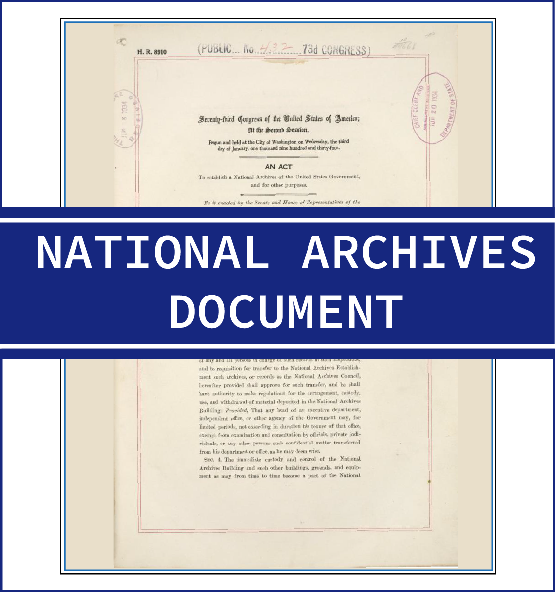 National Archives document