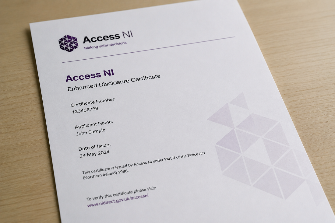 Legalising an Access NI criminal record check for use abroad