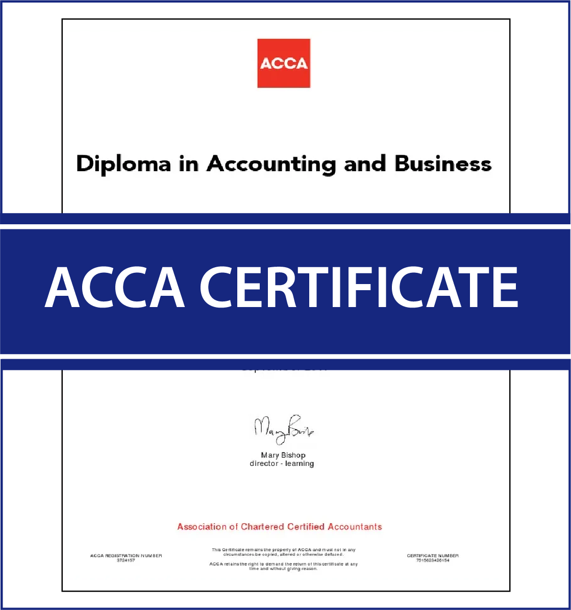 ACCA Membership Certificate