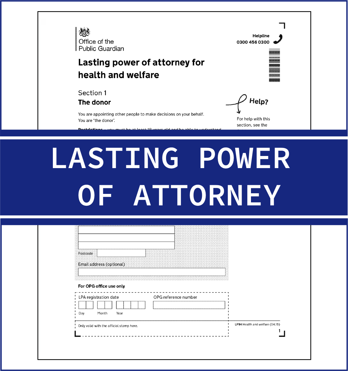 Lasting power of attorney