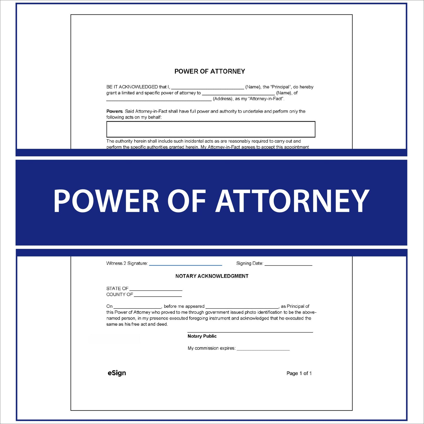Power of attorney