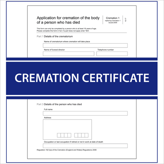 Cremation Certificate Fast Track Apostille Legalisation Store