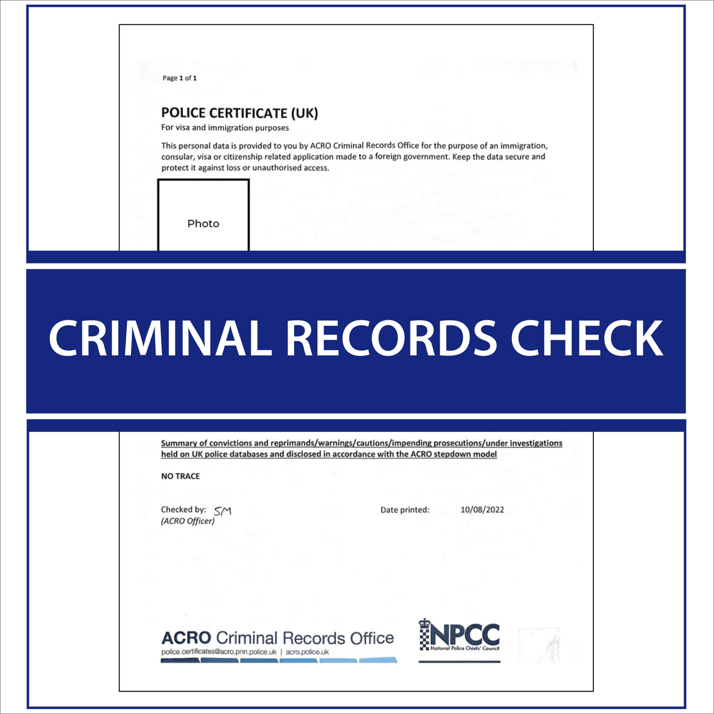 Criminal records check