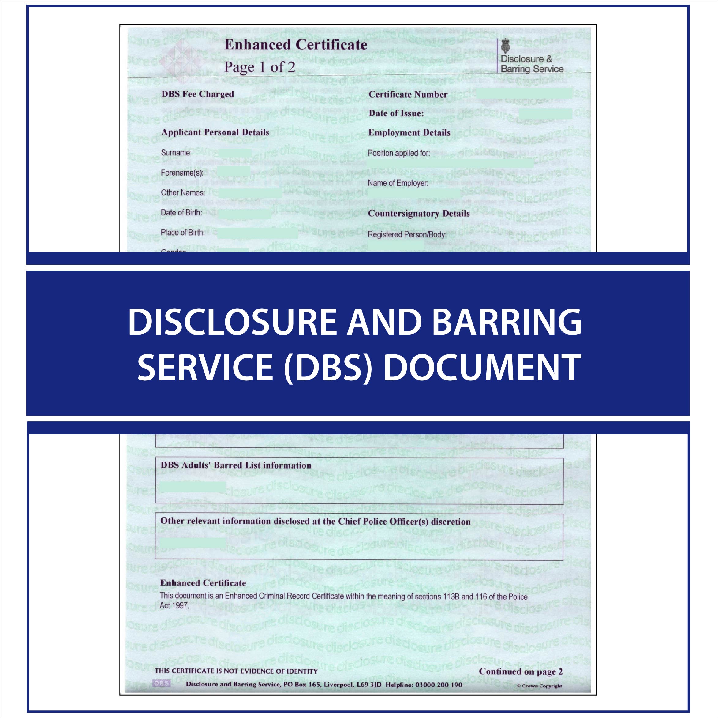 DBS Check | Apostille Service UK – Fast Track Apostille - Legalisation ...